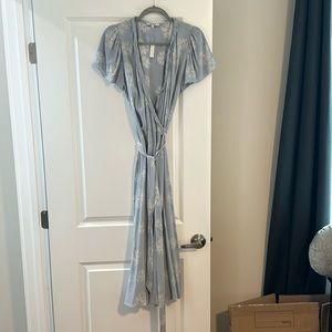 NWT Madewell floral wrap dress